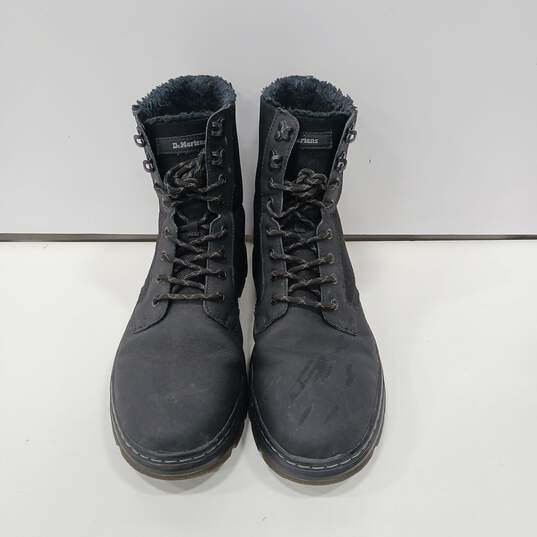 Dr. Martens Black Fleece Lined Boots Men's Size 12 image number 1