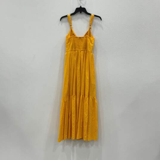 NWT Abercrombie & Fitch Womens Yellow Sleeveless Pullover A-Line Dress Size XS image number 2