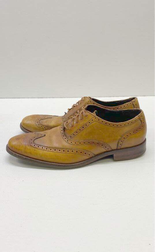 Cole Haan Brown Brogue Dress Shoe Size11 image number 2