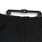 NWT Womens Black Elastic Waist Slash Pocket Sweat Short Size 3X image number 4