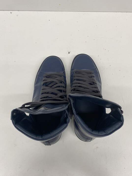 Saint Laurent Blue Sneaker Casual Shoe Men 9 image number 8