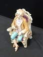 Vintage Hand Painted Porcelain Seated Man with Cup image number 7