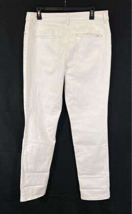 NWT Chico's Womens White So Lifting Pockets Slim-Leg Denim Ankle Jeans Size M alternative image