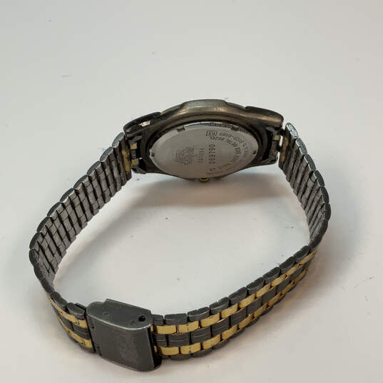 Designer Seiko Two-Tone Stainless Steel White Round Dial Analog Wristwatch image number 4