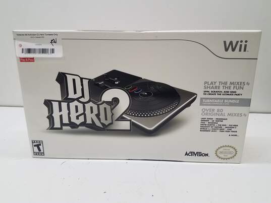 Nintendo Wii Activision DJ Hero Turntable Only image number 1