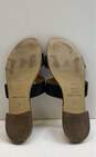 Coach And Four Black Leather Slide Sandals Women's Size 7 image number 6