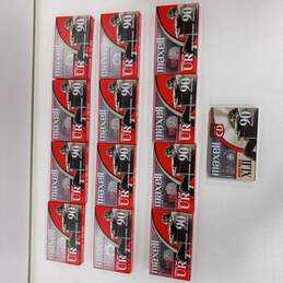 13pc Bundle Of Maxell Blank Cassettes