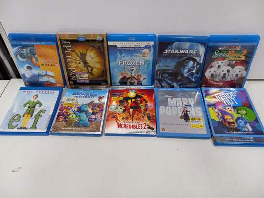 Bundle of 10 Assorted Blu-Ray Movies image number 1