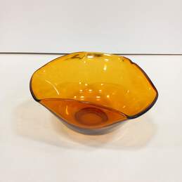 Yellow Glass Bowl alternative image