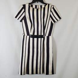 Top Shop Women's Striped Mini Dress SZ 6 NWT