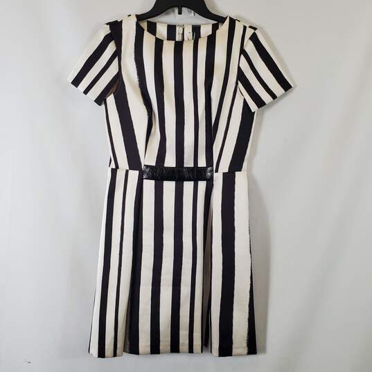 Top Shop Women's Striped Mini Dress SZ 6 NWT image number 1
