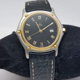 EBEL Swiss 13627146 31mm St. Steel 18k Bezel Date Date Wristwatch 38g alternative image