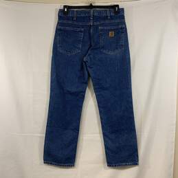 Men's Medium Wash Carhartt Jeans, Sz. 33x30 alternative image