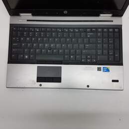 HP EliteBook 8540p 15in Laptop Intel i5 M520 CPU 4GB RAM NO HDD alternative image