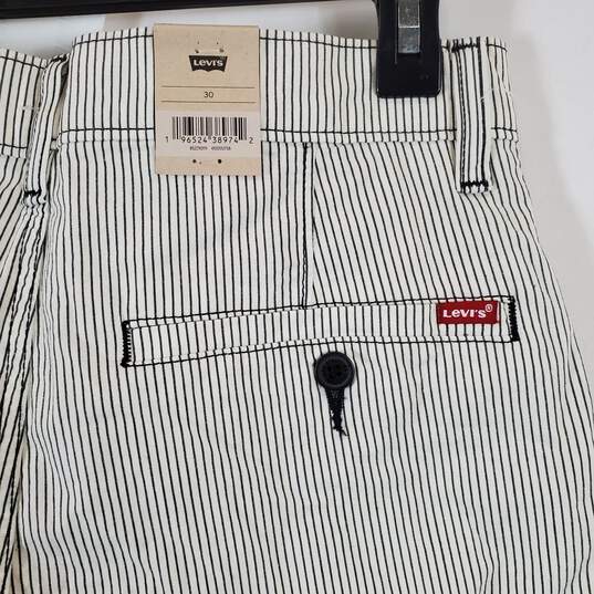 Levi's Men's Striped Chino Short SZ 30 NWT image number 6
