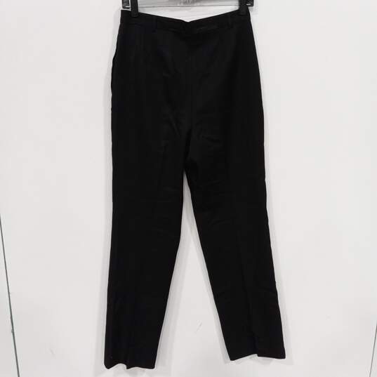 Pendleton Women's Black Pleated Suit/Dress Pants Size 8 image number 2