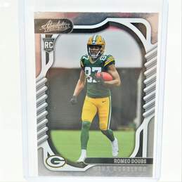 2021 Romeo Doubs Panini Absolute Rookie Green Bay Packers