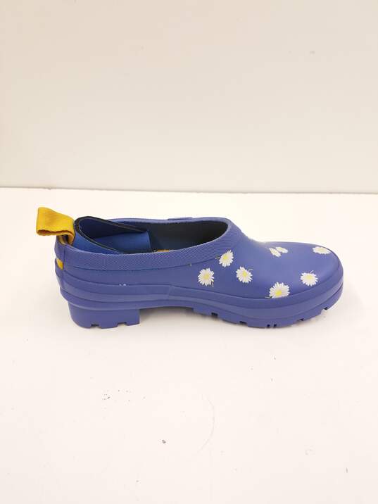 Joules Daisy Rubber Slip On Clogs Blue 5 image number 2