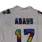 Mens White Dallas Cowboys Adams # 17 Football NFL Jersey Size Medium image number 4