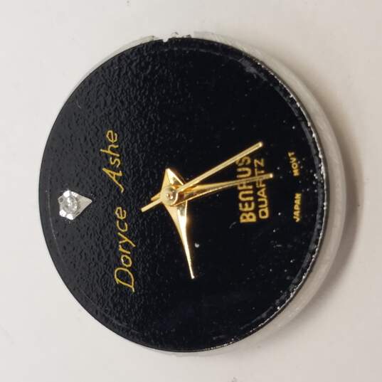 Benrus Doryse Ashe Black Dial Quartz Vintage Watch image number 5