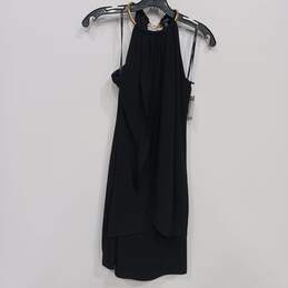 Kensie Dresses Mini Black Dress w/ Gold Accents Size 2 - NWT