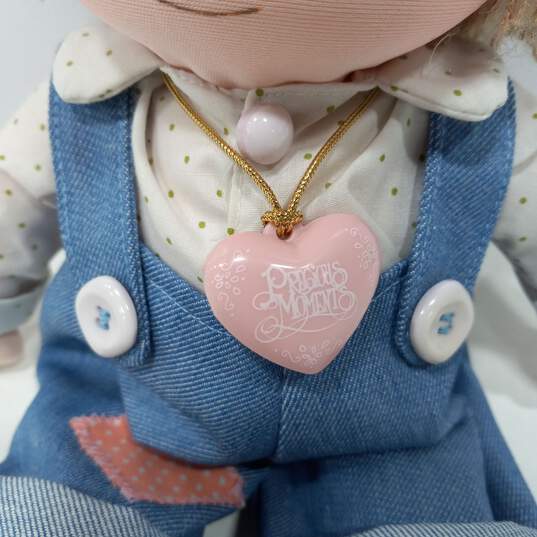 Precious Moments Cloth Doll w/3 Precious Moments Figures image number 6