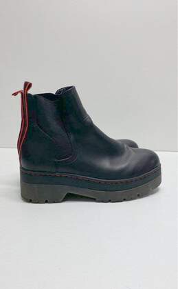Mia Leather Cayson Platform Boots Black 7.5