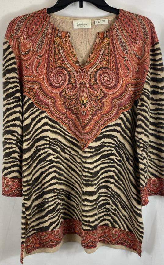Neiman Marcus Mullticolor Long Sleeve - Size Large image number 3
