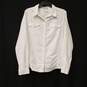 Columbia Women White Button Up XL image number 1