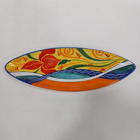 Ceramica Ruocco Minori Colorful Relish Dish image number 1