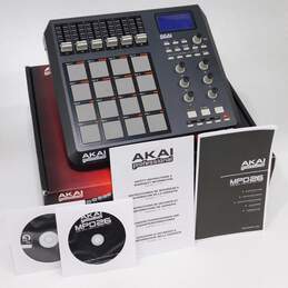 Akai Professional Brand MPD26 Model USB/MIDI Pad Control Unit w/ Accessories