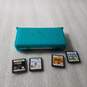 Nintendo DS Lite Handheld Game Console W/ Games image number 1