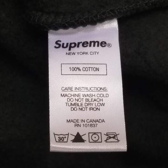 Mens Black Cotton Sleeveless Pockets Full Zip Vest Sweater Size Medium image number 4