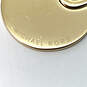 NWT Designer Michael Kors Gold-Tone Rhinestone Pave Disc Drop Earrings image number 5