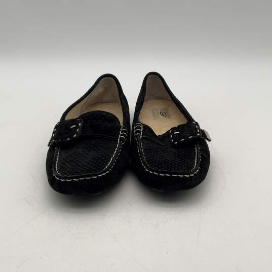 UGG Australia Womens Thelma 5694 Black Slip On Moccasin Loafer Shoes Size 9 image number 1