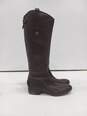 Sam Edelman Brown Leather Zip Riding Style Boots Size 7M image number 1