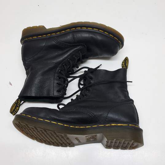Dr Martens Airwair Cambat Boots Women's Size 6 image number 3