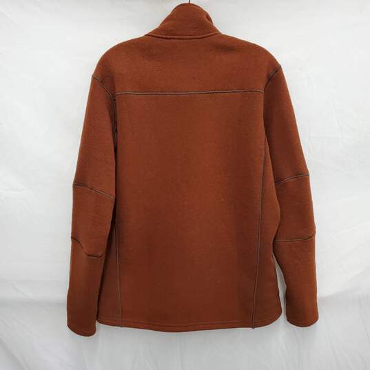 Kuhl MN's Interceptor Brown Fleece Full Zip Jacket Size M image number 2