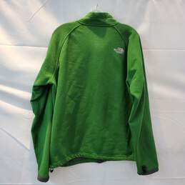 The North Face Full Zip Green Fleece Jacket Men's Size M alternative image