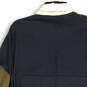 Fray Womens Black Green Long Sleeve Spread Collar Button-Up Shirt Size Medium image number 4