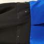 Teeze Me Women Black & Blue Gown 3 NWT image number 7