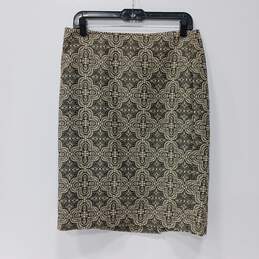Women’s Talbots Tapestry Pencil Skirt Sz 8 NWT