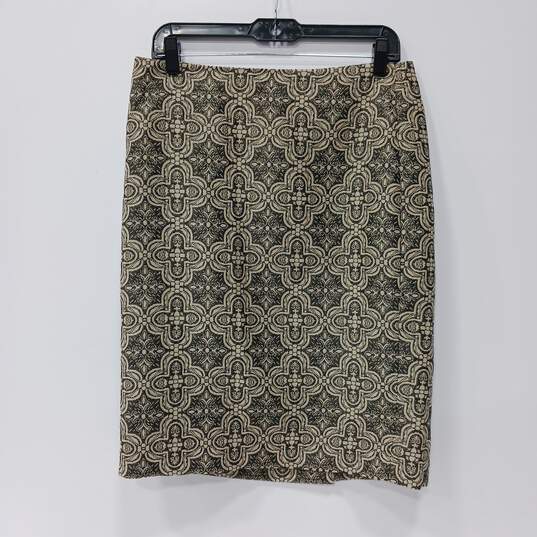 Women’s Talbots Tapestry Pencil Skirt Sz 8 NWT image number 1