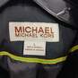 Michael Kors Black Rain Coat Women's Size L image number 3