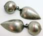VNTG Givenchy Designer Silver Tone Clip-On Drop Earrings 22.2g image number 4
