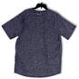 NWT Mens Blue Heather Round Neck Stretch Loose Fit Pullover T-Shirt Sz XXL image number 2