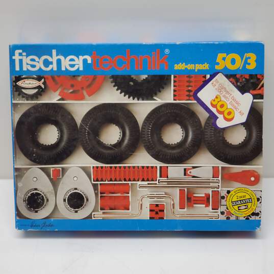 Fischer Technik Add-On Pack 50/3 Building Toys IOB image number 1