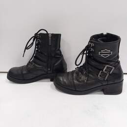 Harley Davidson Leather Boots Women's Size 8M alternative image