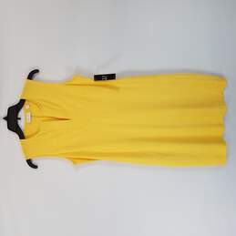 New York & Company Women Yellow Dress S