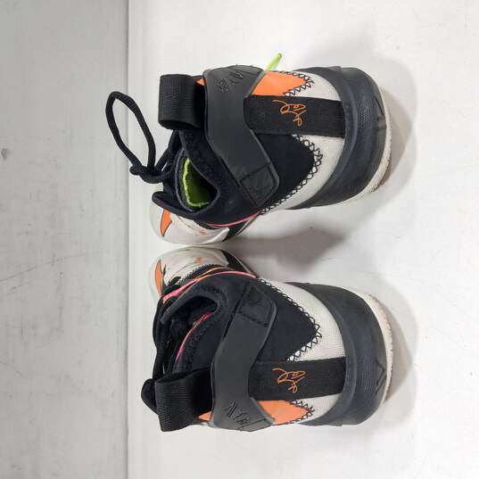 Air Jordan Why Not 7 Zer0.4 Men's Orange/White Sneakers Size 7 image number 3